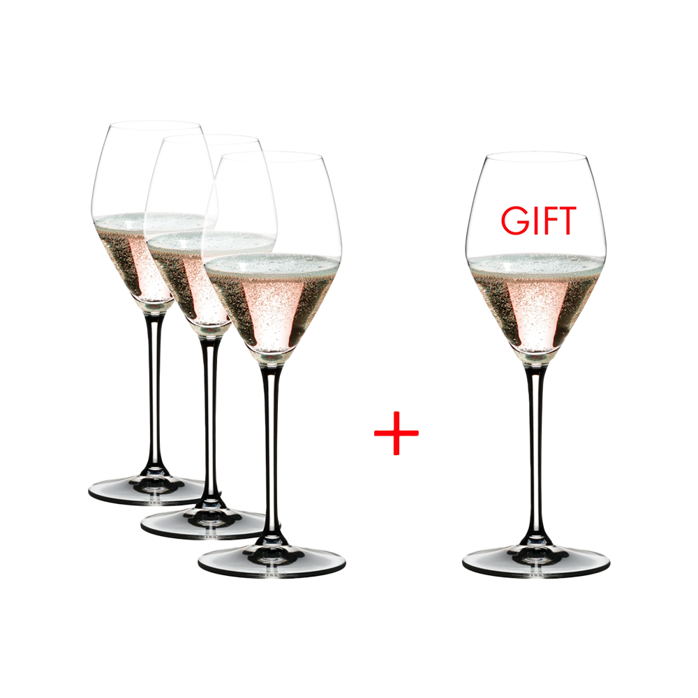 COPAS PARA CHAMPAGNE EXTREME RIEDEL (SET X4) - 1