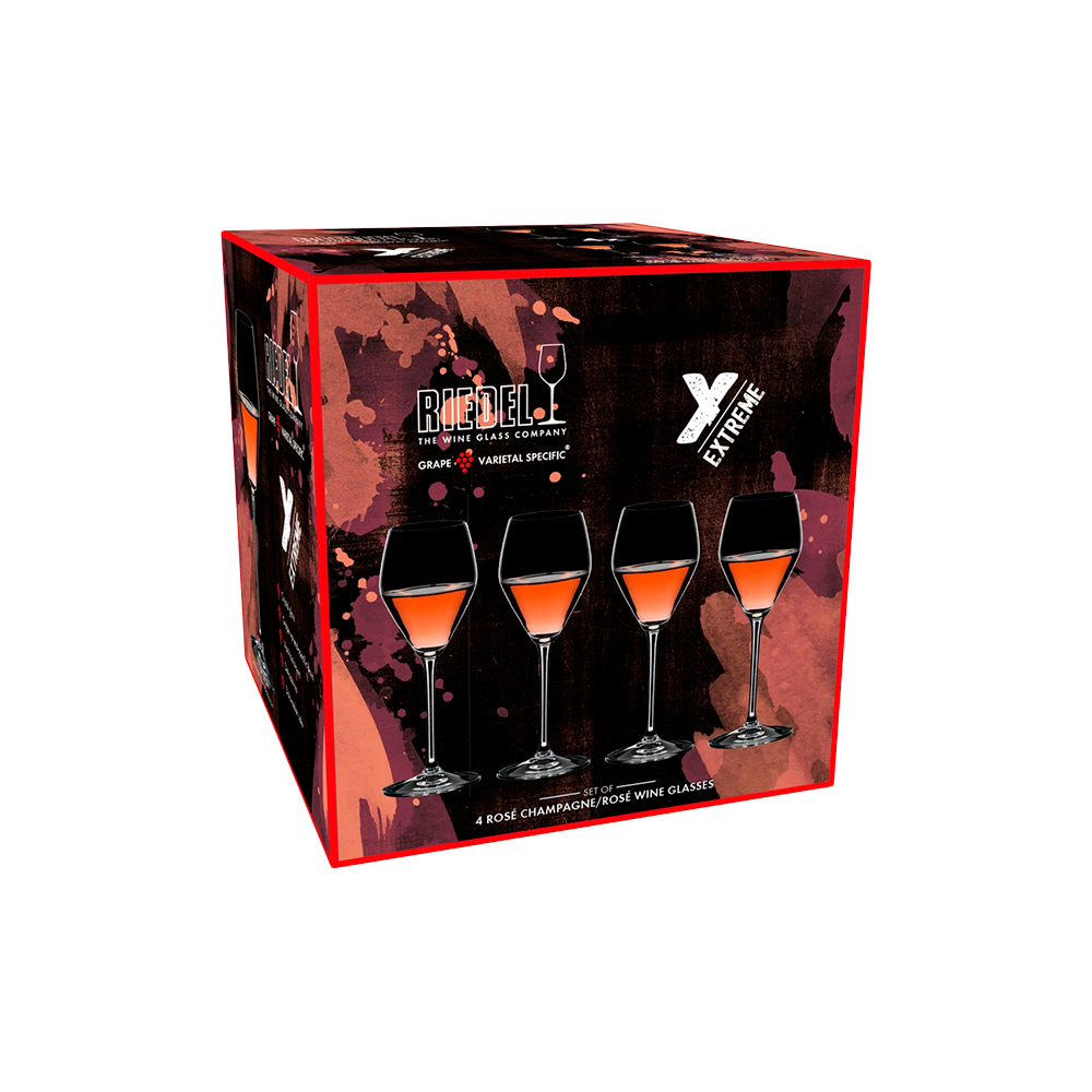 COPAS PARA CHAMPAGNE EXTREME RIEDEL (SET X4) - 2