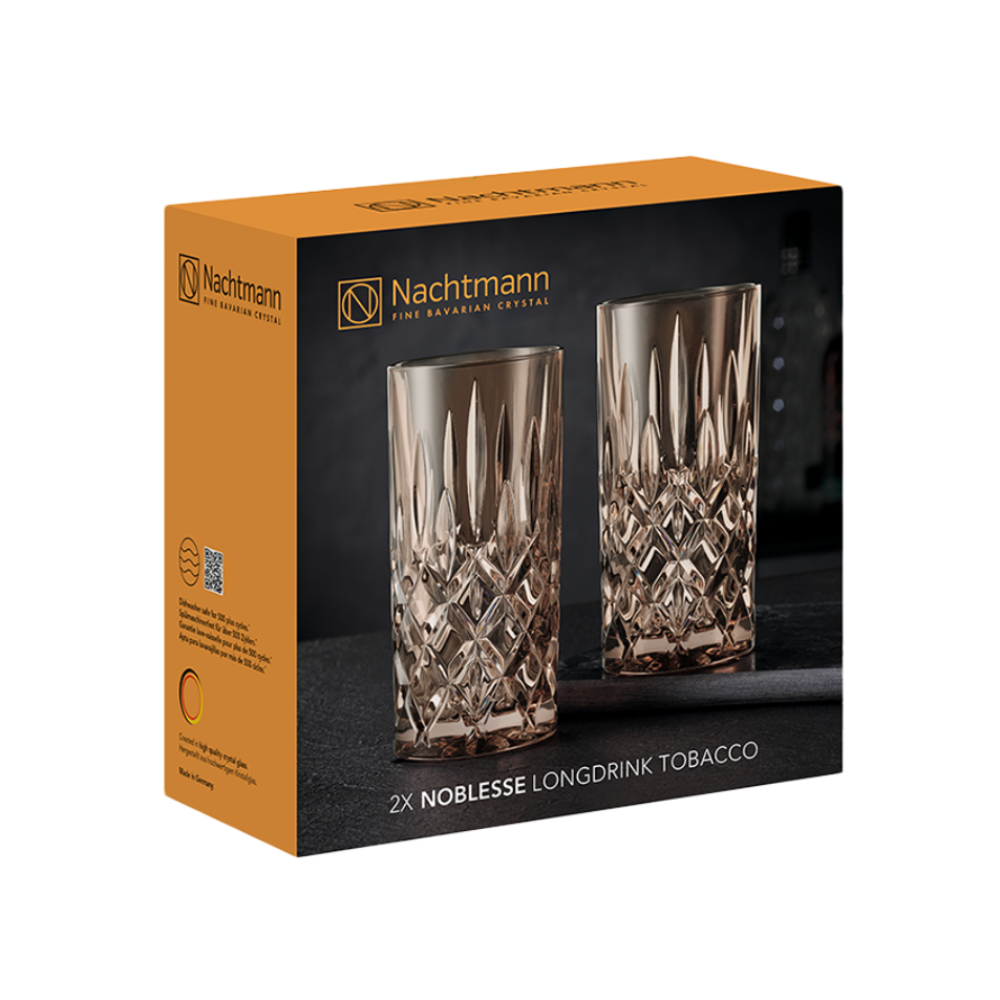 VASOS ALTOS  NOBLESSE TOBACCO NACHTMANN (SET X2) - 2