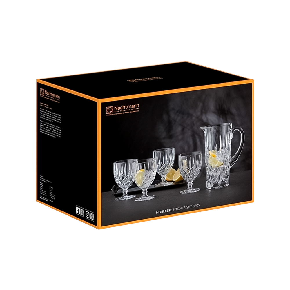 SET JARRA Y COPAS PARA SANGRÍA NOBLESSE NACHTMANN (SET DE 5) - 4