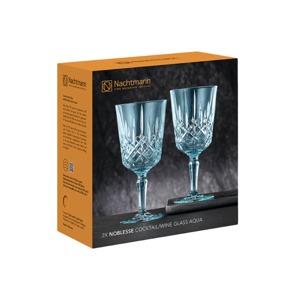 COPAS PARA VINO / COCKTAIL NOBLESSE AQUA NACHTMANN (SET X2) - 2