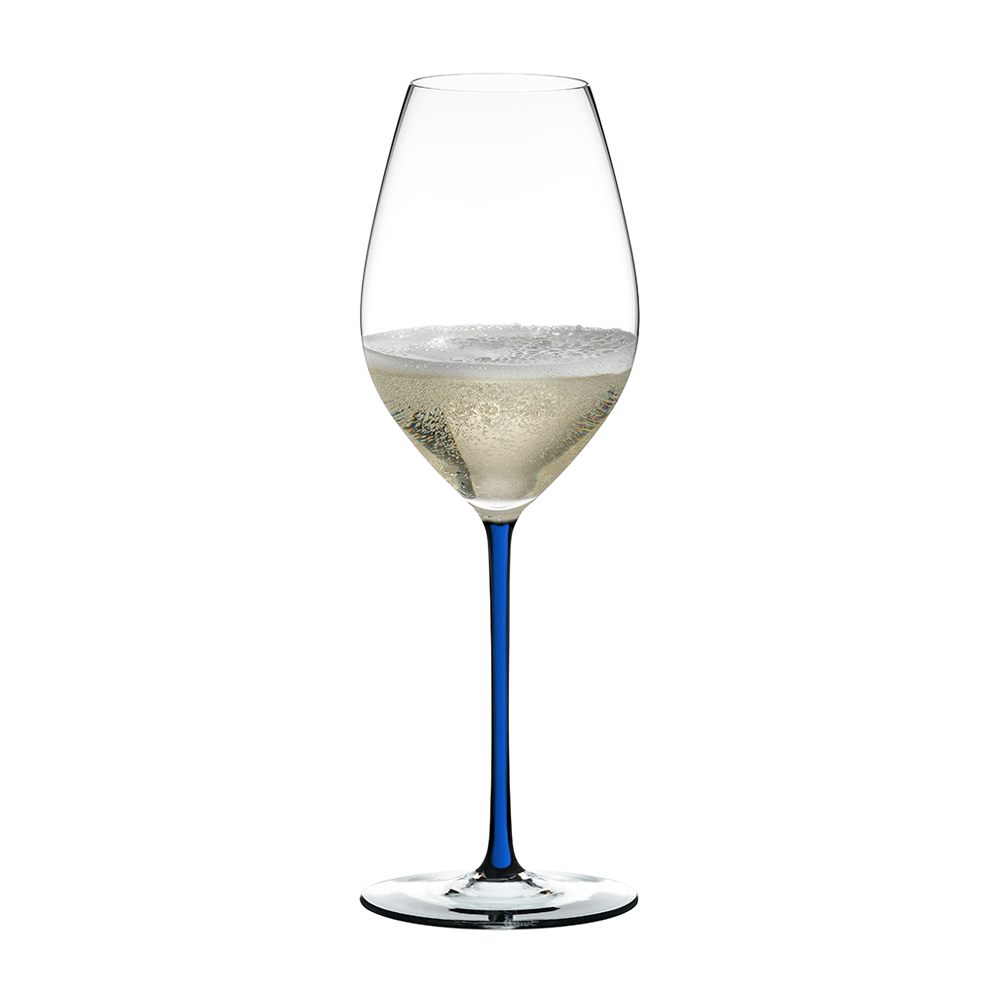 COPA PARA CHAMPAGNE FATTO A MANO DARK BLUE RIEDEL - 1