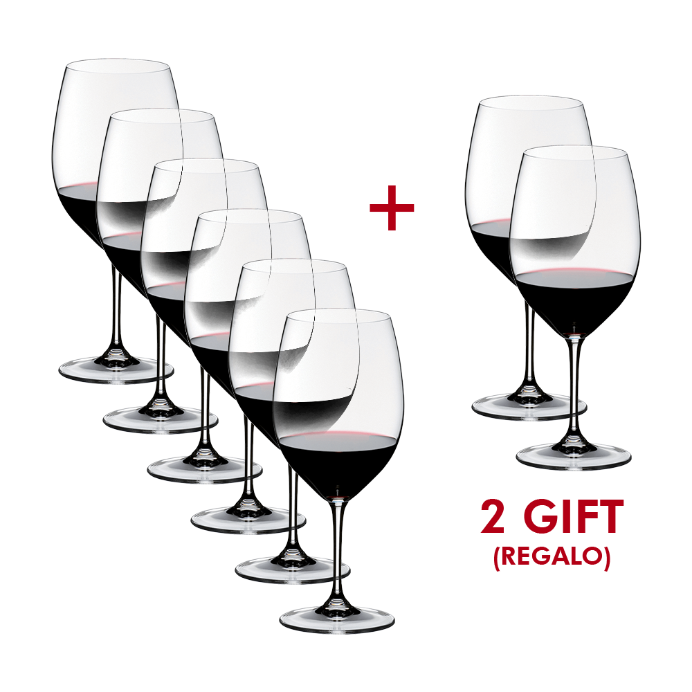 COPAS CABERNET SAUVIGNON / MERLOT VINUM RIEDEL (SET X8) - 1
