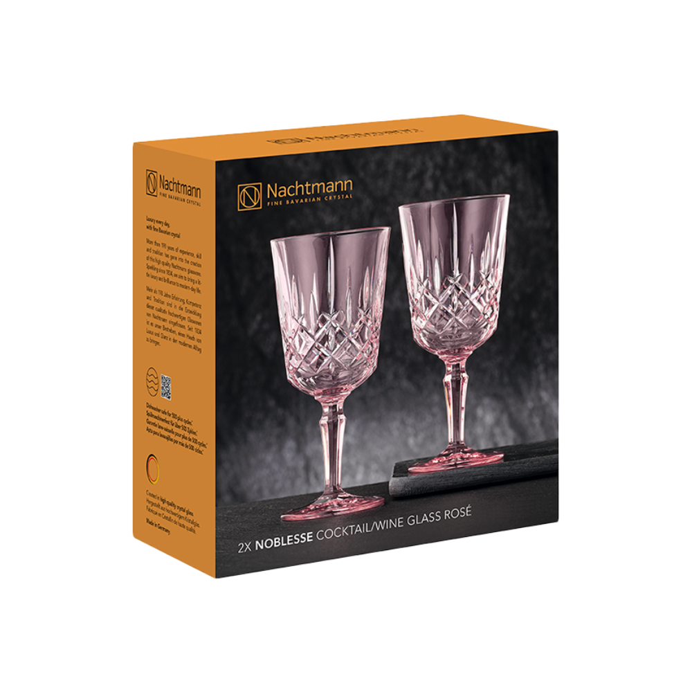 COPAS PARA VINO / COCKTAIL NOBLESSE ROSÉ NACHTMANN (SET X2) - 2