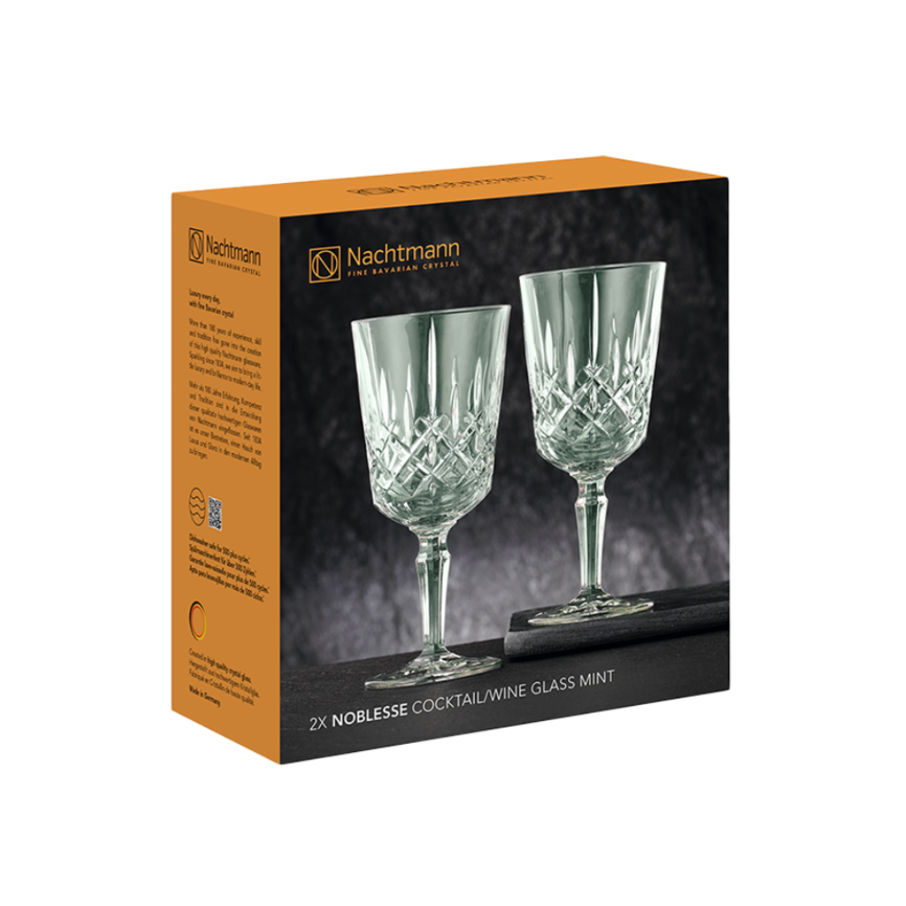 COPAS PARA VINO / COCKTAIL NOBLESSE MINT NACHTMANN (SET X2) - 2