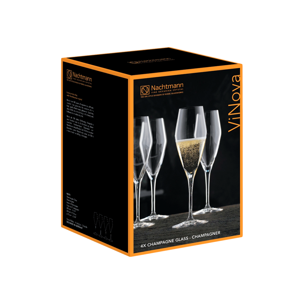 COPAS PARA CHAMPAGNE VINOVA NACHTMANN (SET X4) - 2