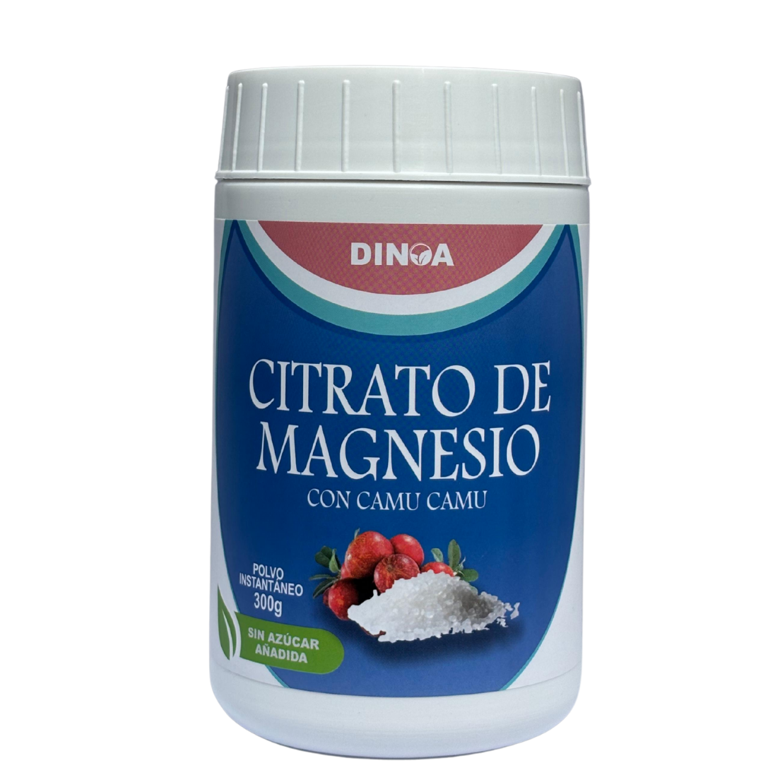 CITRATO DE MAGNESIO DINOA POTE DE 300GR- /  ENERGIÁ- RELAJACIÓN MUSCULAR - 1