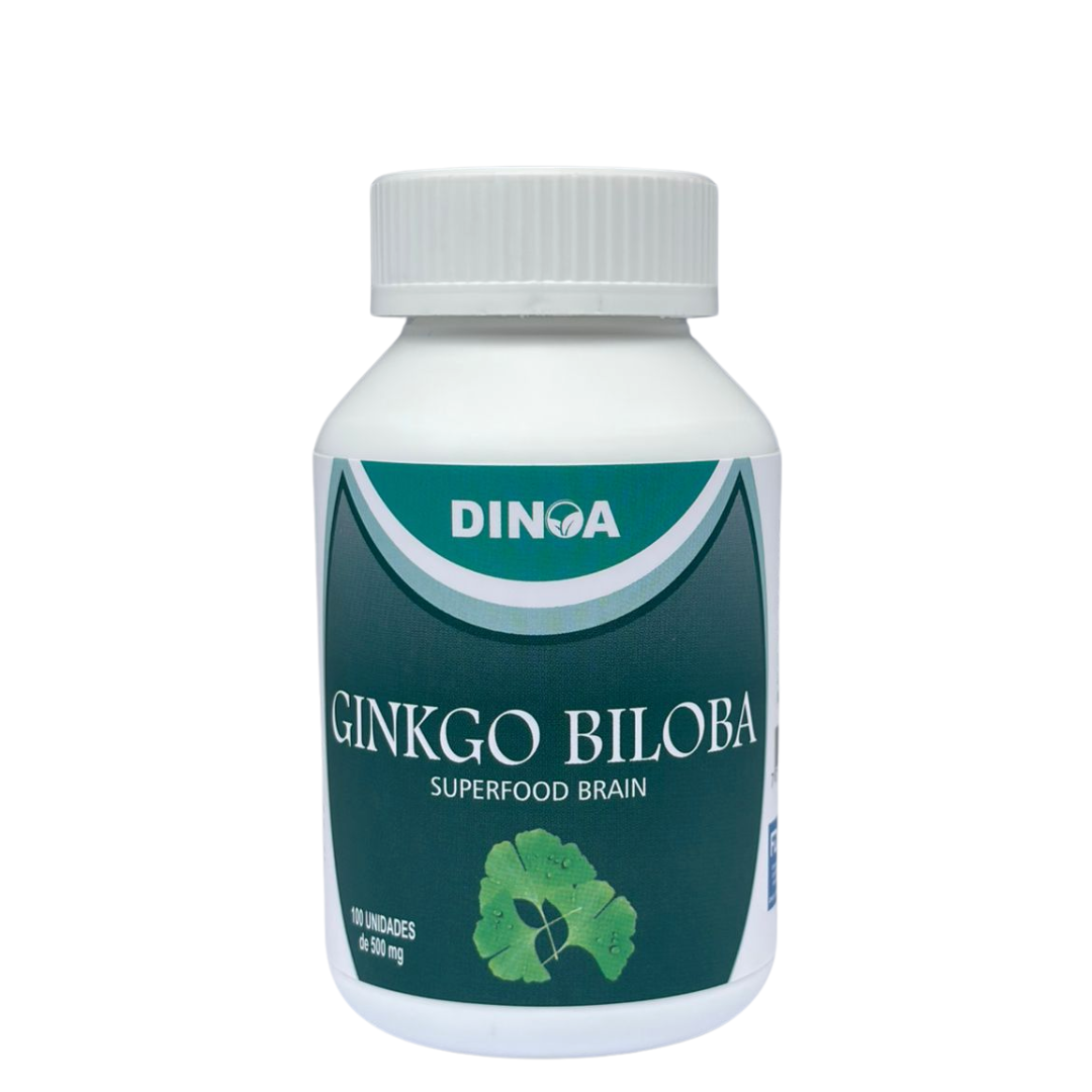 SUPLEMENTO DINOA CÁPSULAS BLANDAS GINKGO BILOBA 100 UNIDADES - 1