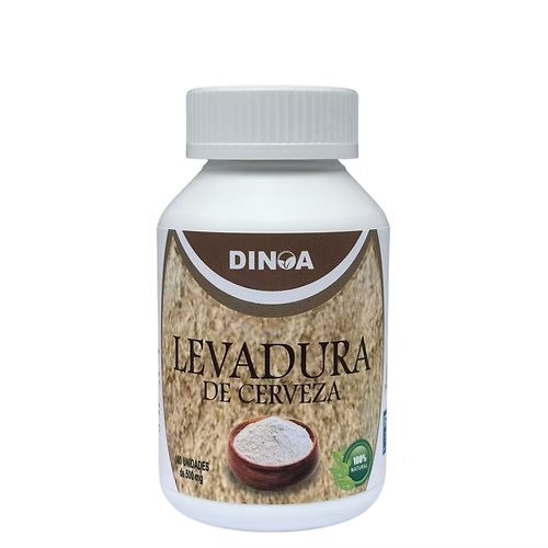 SUPLEMENTO DINOA CÁPSULAS BLANDAS LEVADURA DE CERVEZA 100 UNIDADES - 1