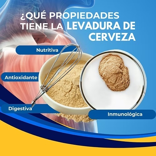 SUPLEMENTO DINOA CÁPSULAS BLANDAS LEVADURA DE CERVEZA 100 UNIDADES - 3