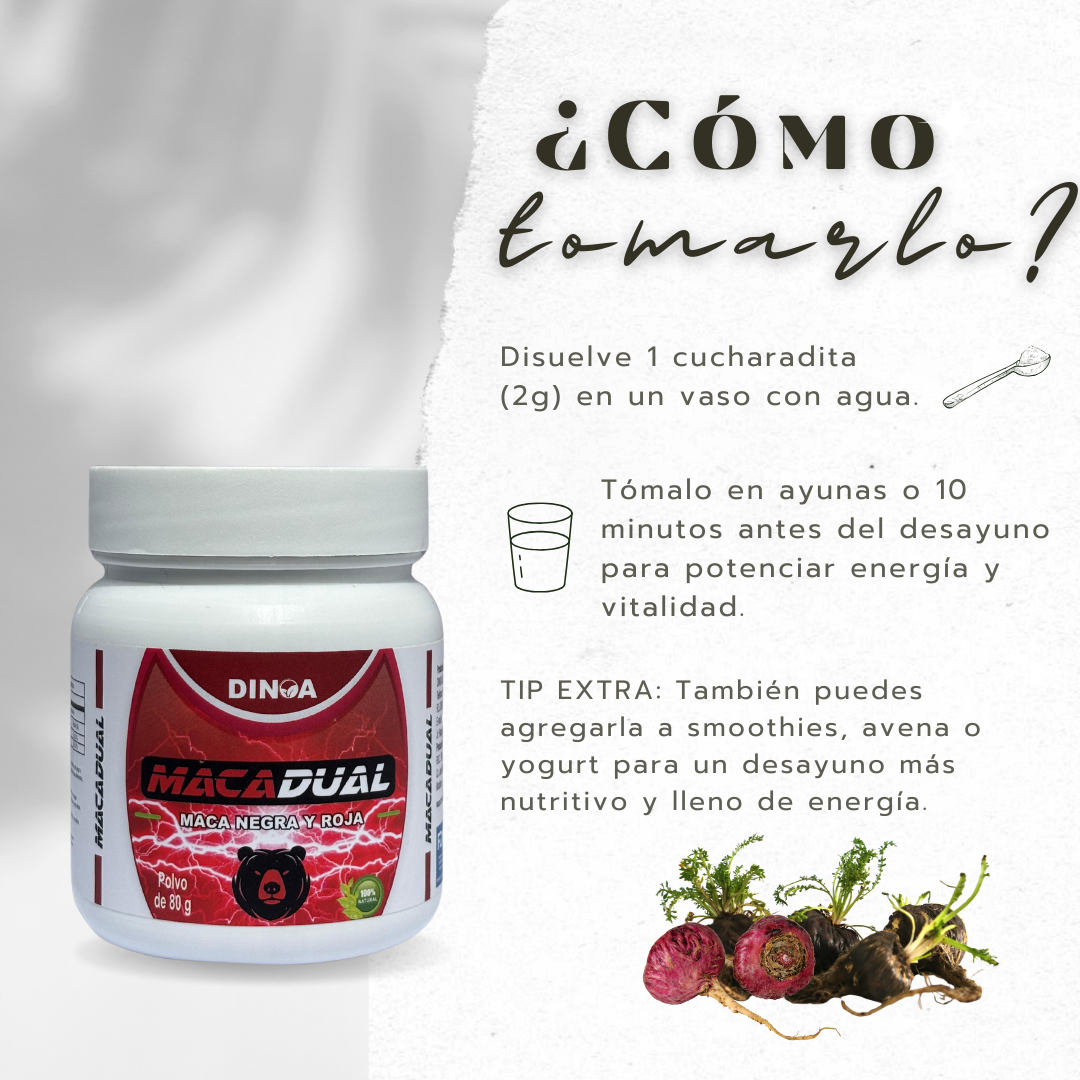 MACADUAL OSO  DINOA POTE 80G / ENERGIA /DESEO /VITALIDAD - 3