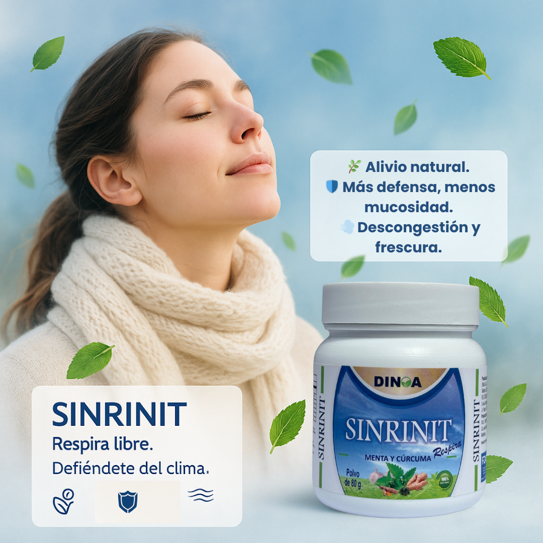SINRINIT(RESPIRA) DINOA POTE 80G / DESCONGESTIONANTE  NATURAL - 2