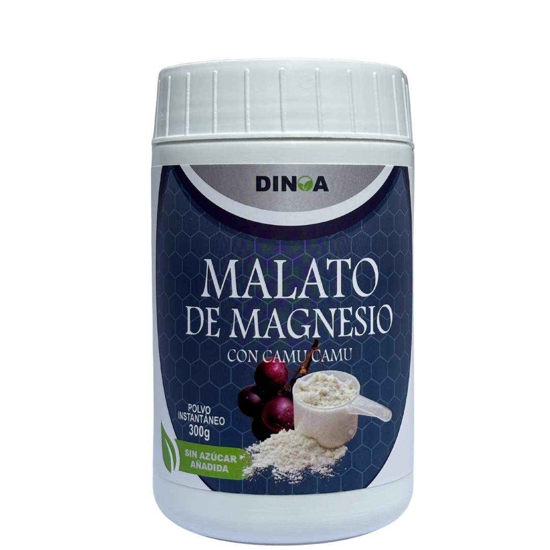 MALATO DE MAGNESIO DINOA POTE DE 300G /ENERGÍA /RENDIMIENTO/SALUD MUSCULAR - 1