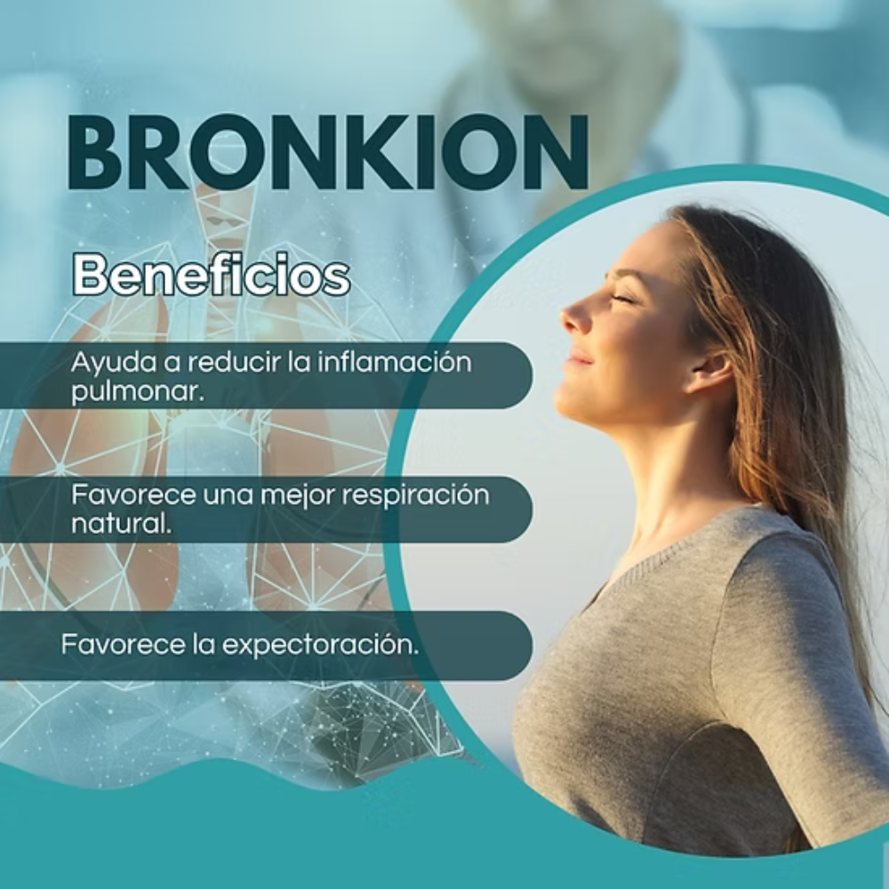 BRONKION (EUCALIPTO, CURCUMA) DINOA CÁPSULA X 100 / SALUD RESPIRATORIA - 2