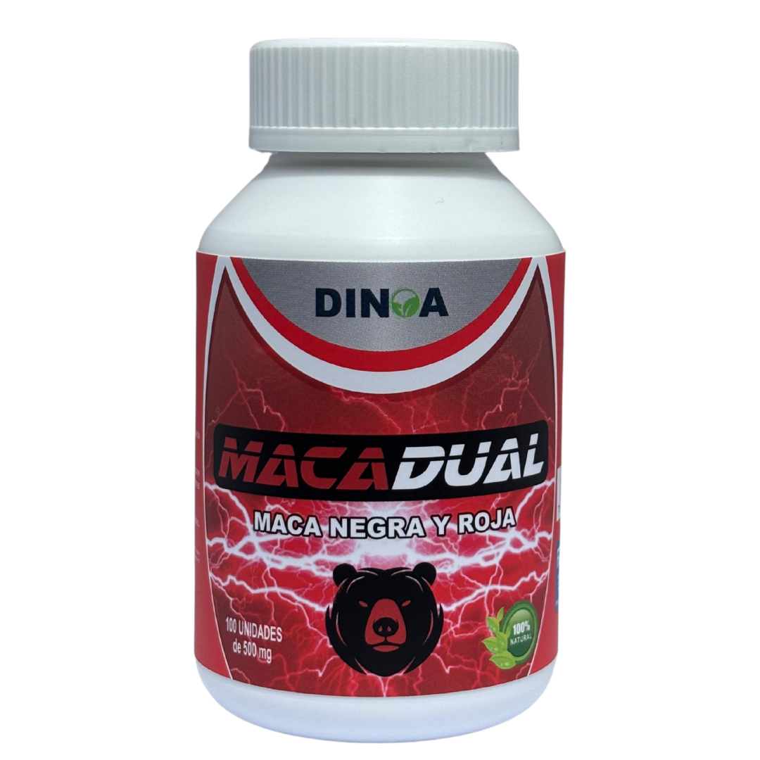 MACADUAL OSO  DINOA CÁPSULAS  X 100 / ENERGíA /DESEO / VITALIDAD - 1