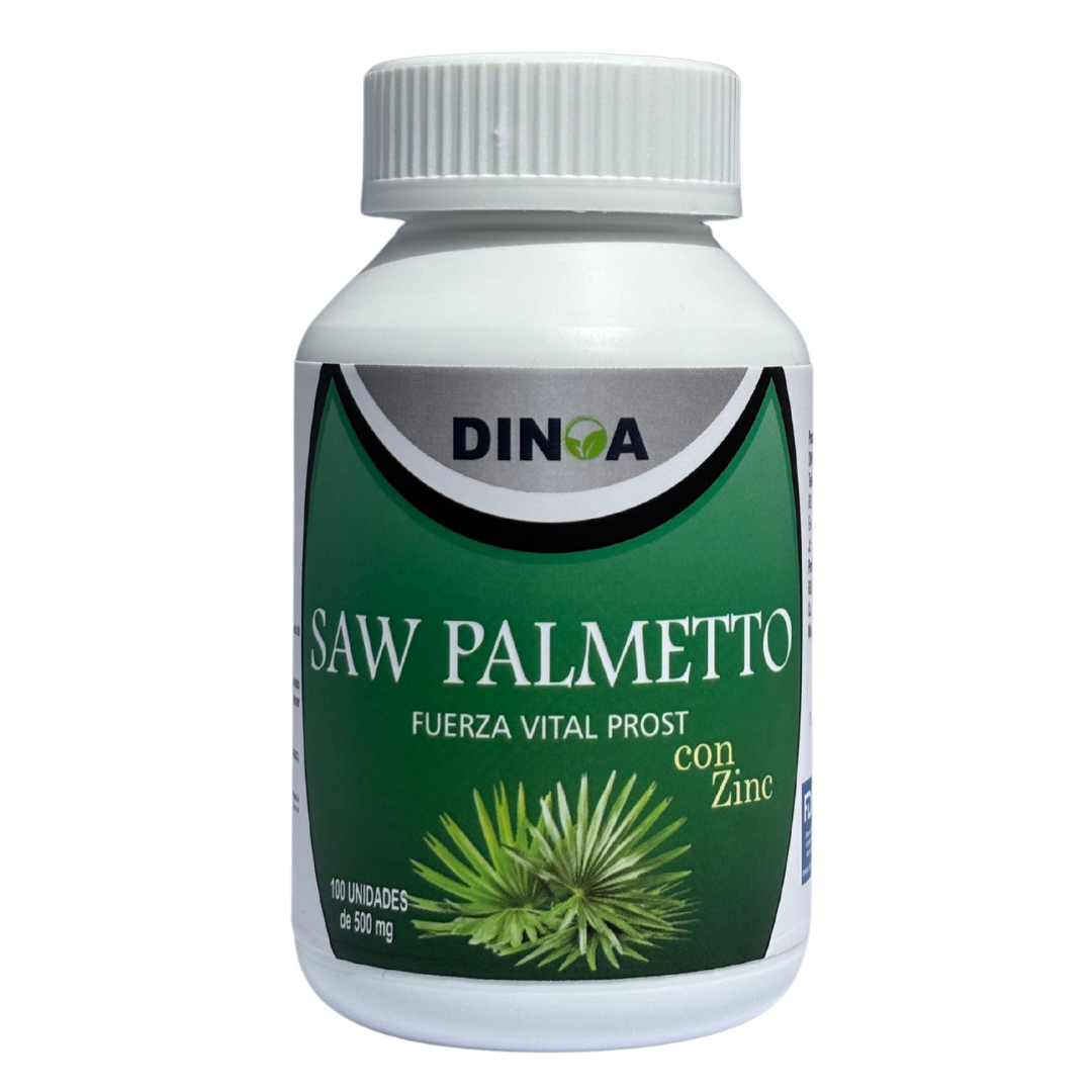 SAW PALMETTO DINOA  CÁPSULAS X 100  /SALUD PROSTÁTICA Y URINARIO - 1