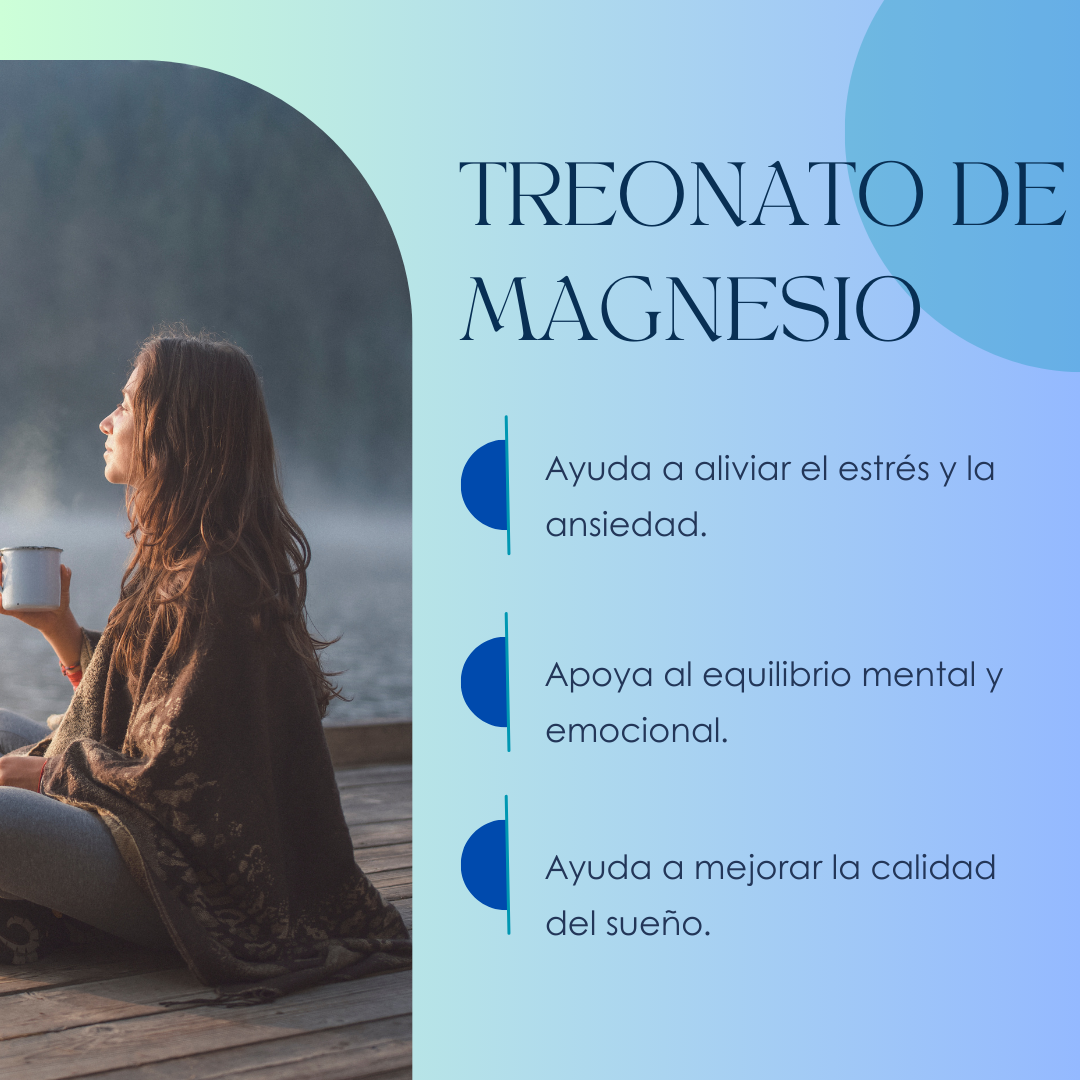 TREONATO DE MAGNESIO  DINOA CÁPSULAS X 100 / SALUD CEREBRAL / BIENESTAR INTEGRAL - 2