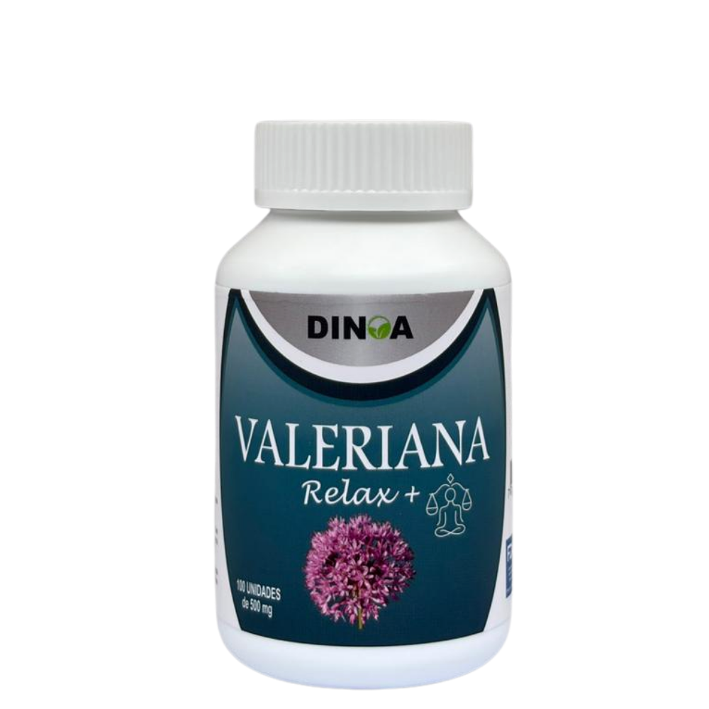 VALERIANA DINOA CÁPSULAS X 100 /RELAJACIÓN NATURAL/BIENESTAR EMOCIONAL - 1