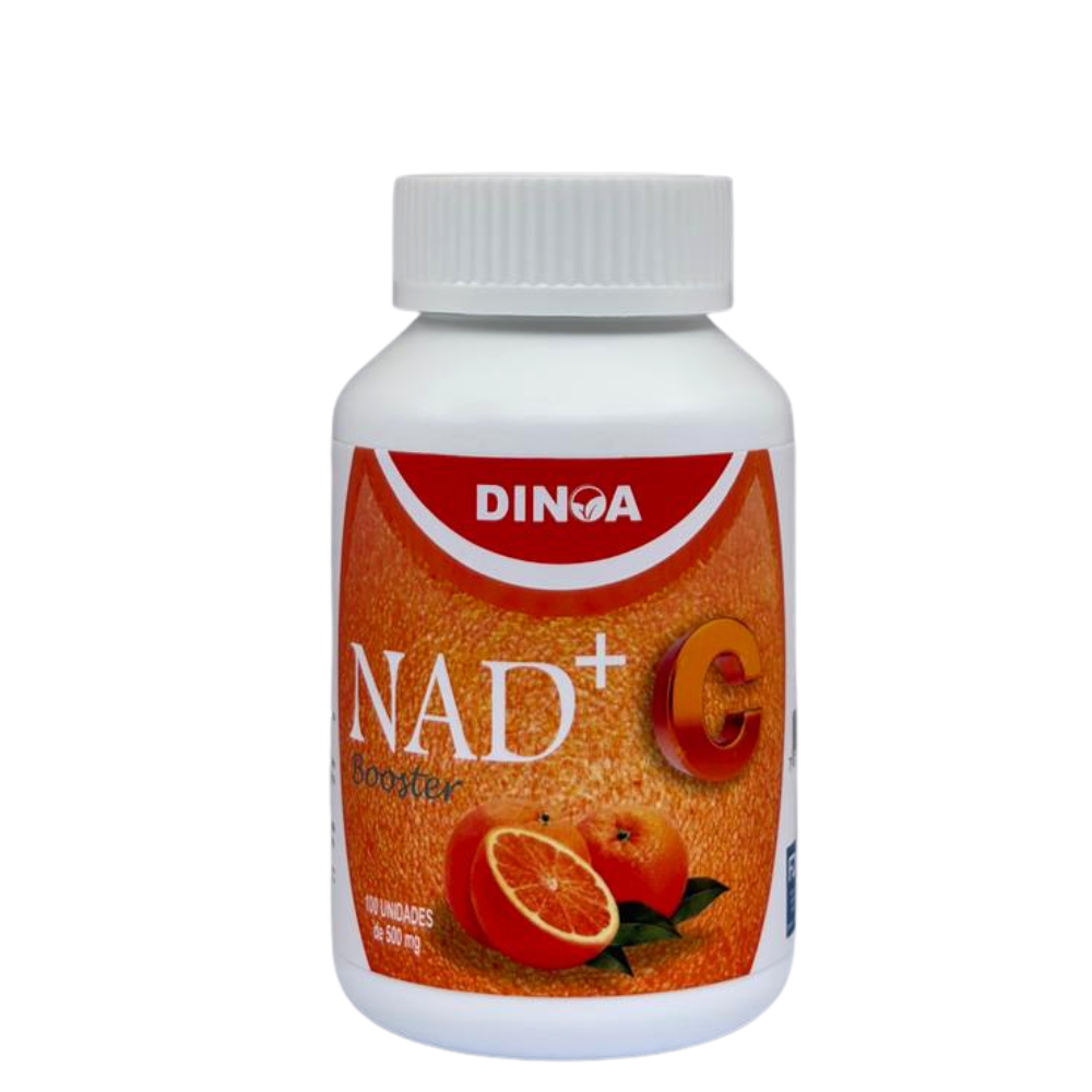 NAD + C  DINOA CÁPSULAS X 100 / ENERGÍA CELULAR / VITALIDAD  Y BIENESTAR - 1