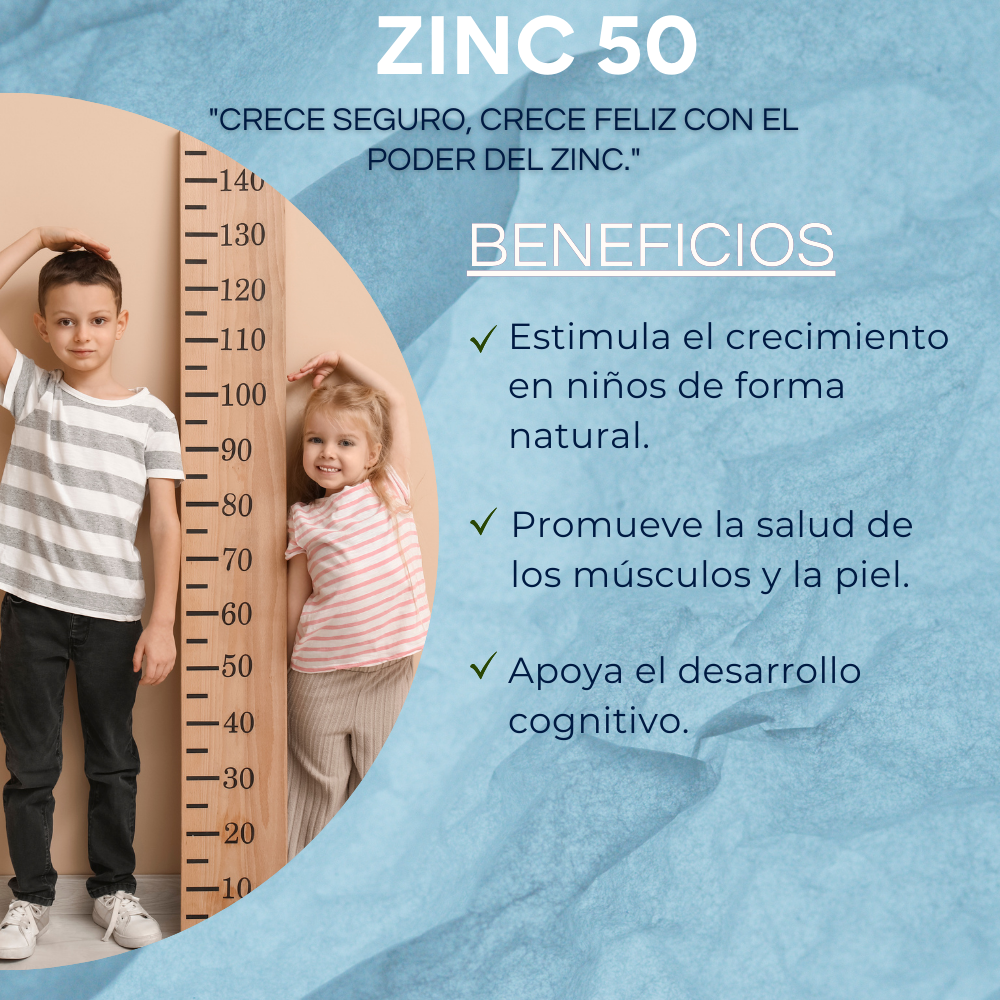 ZINC 50 DINOA CÁPSULAS X 100 /APOYO INMUNOLÓGICO /BIENESTAR INTEGRAL - 2