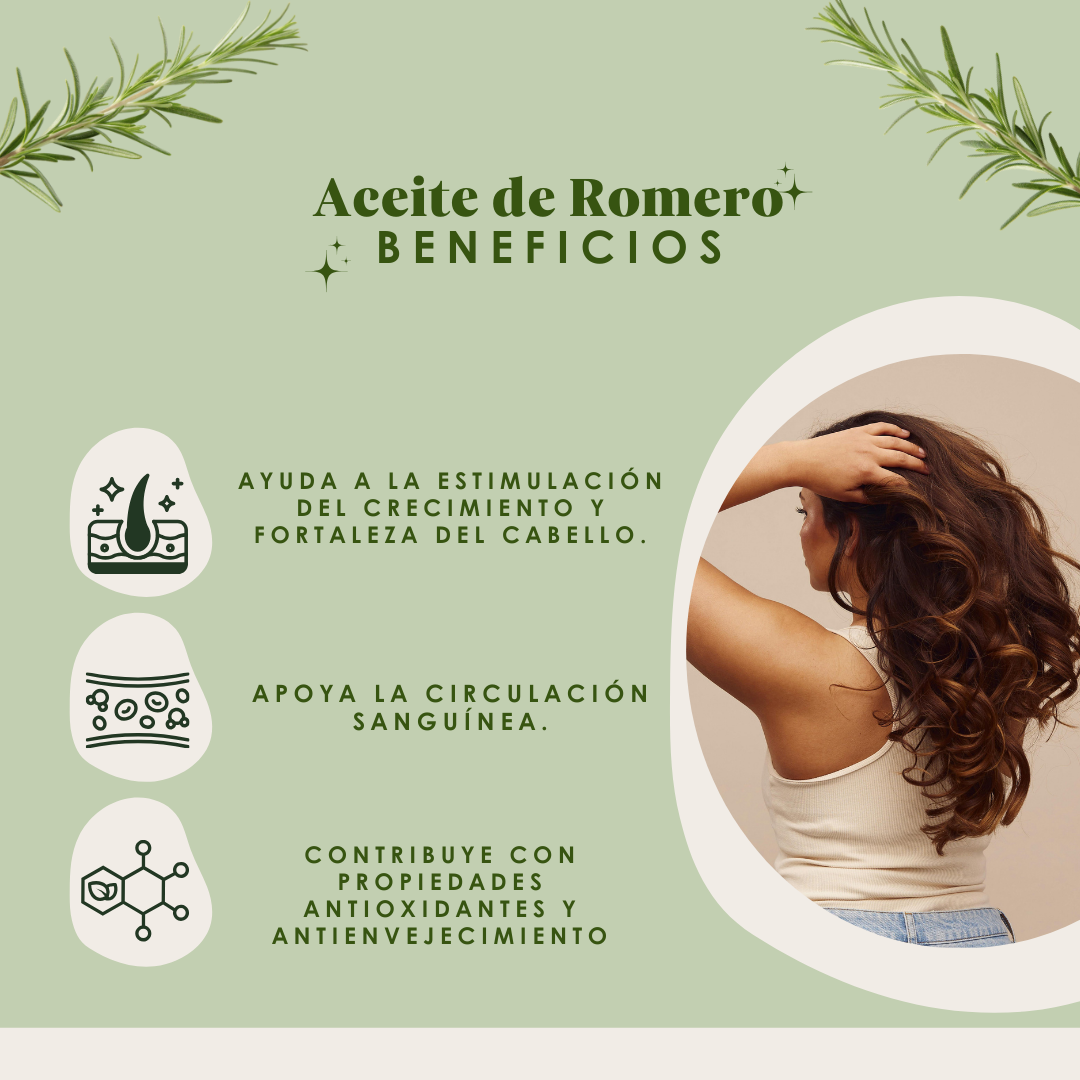 ACEITE DE ROMERO TASKI 30ML /FORTALECEDOR CAPILAR /BRILLO NATURAL - 2