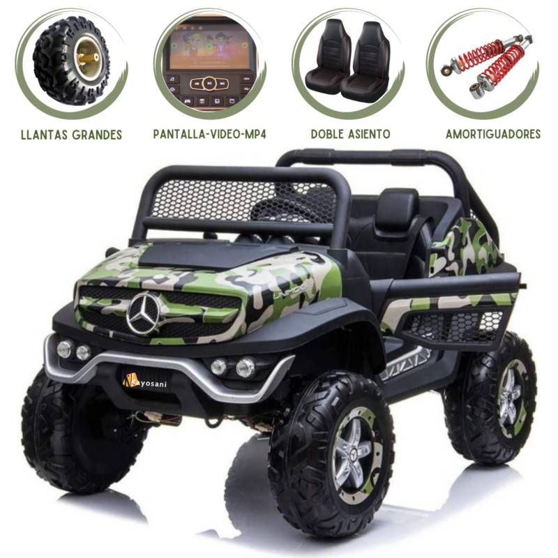CARRO A BATERÍA MERCEDES BENZ «UMNIMONG» 4X4 - 1