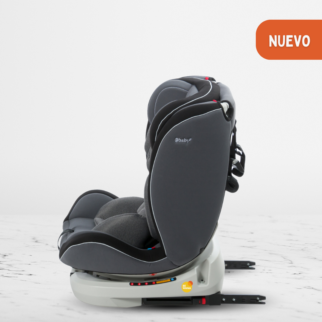 SILLA DE AUTO SISTEMA ISOFIX PARA BEBÉS «LOUIS» GRAY - 2