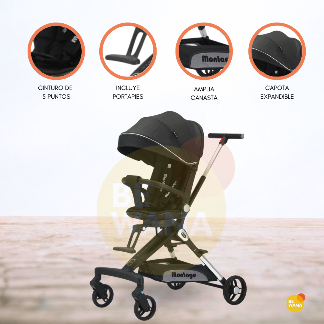 COCHE TRAVEL SYSTEM CUZKA MONTAGE DEPORTIVO BEBÉ - 1