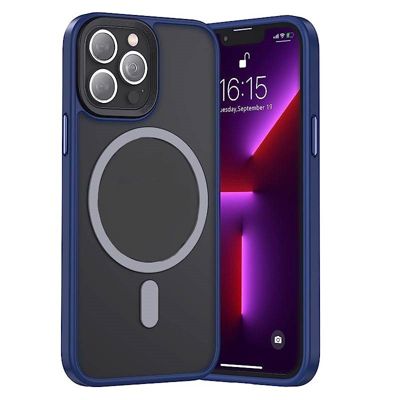 CASE O FUNDA BENKS MAGNETIC MATE IPHONE 12 PRO MAX - AZUL - 1