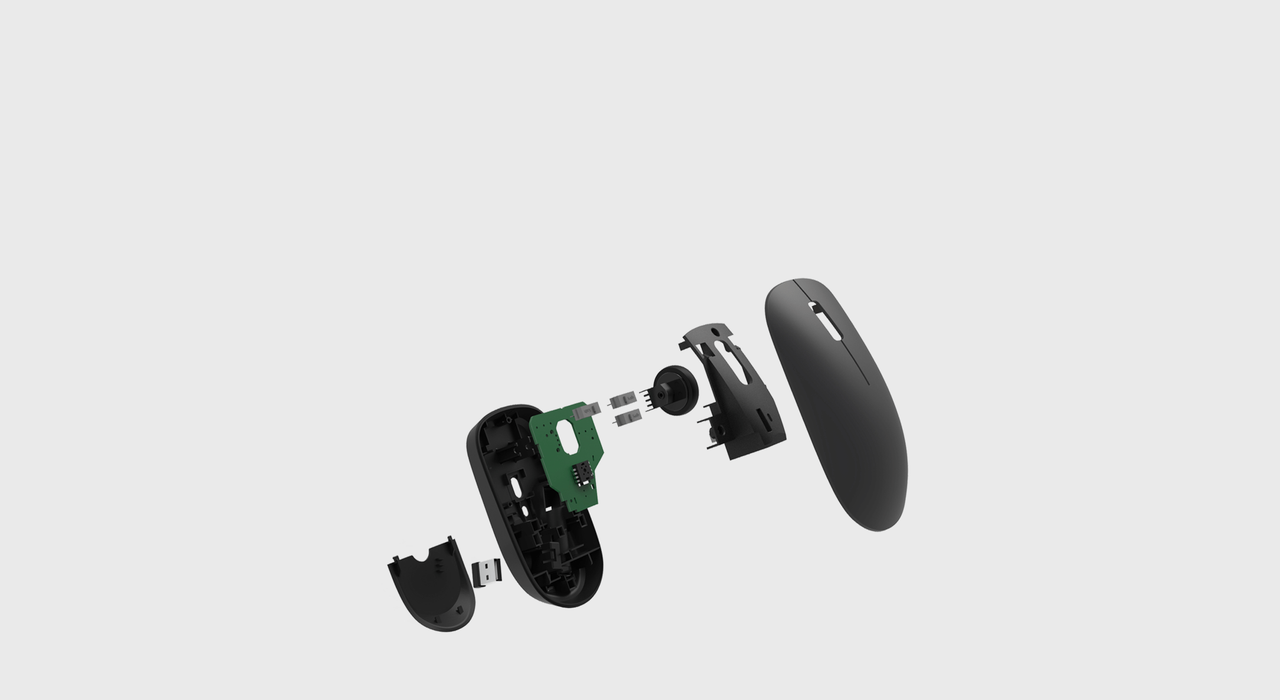 XIAOMI WIRELESS MOUSE LITE NEGRO - 2