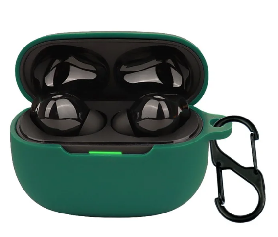 CASE DE SILICONA PARA XIAOMI REDMI BUDS 5 PRO VERDE - 2