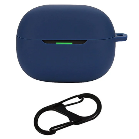 CASE DE SILICONA PARA XIAOMI REDMI BUDS 5 PRO AZUL MARINO - 2