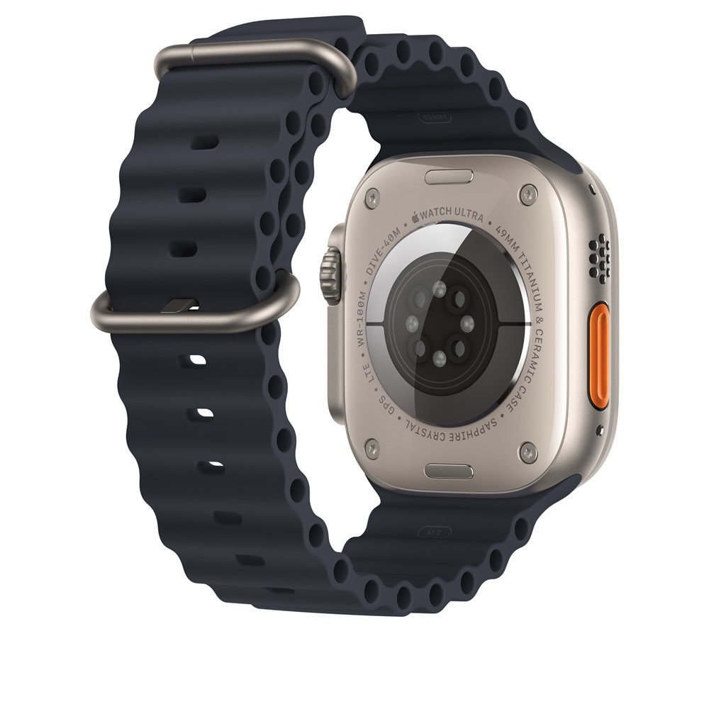 CORREA PARA APPLE WATCH 44 MM SILICONA CORRUGADA NEGRO - 2