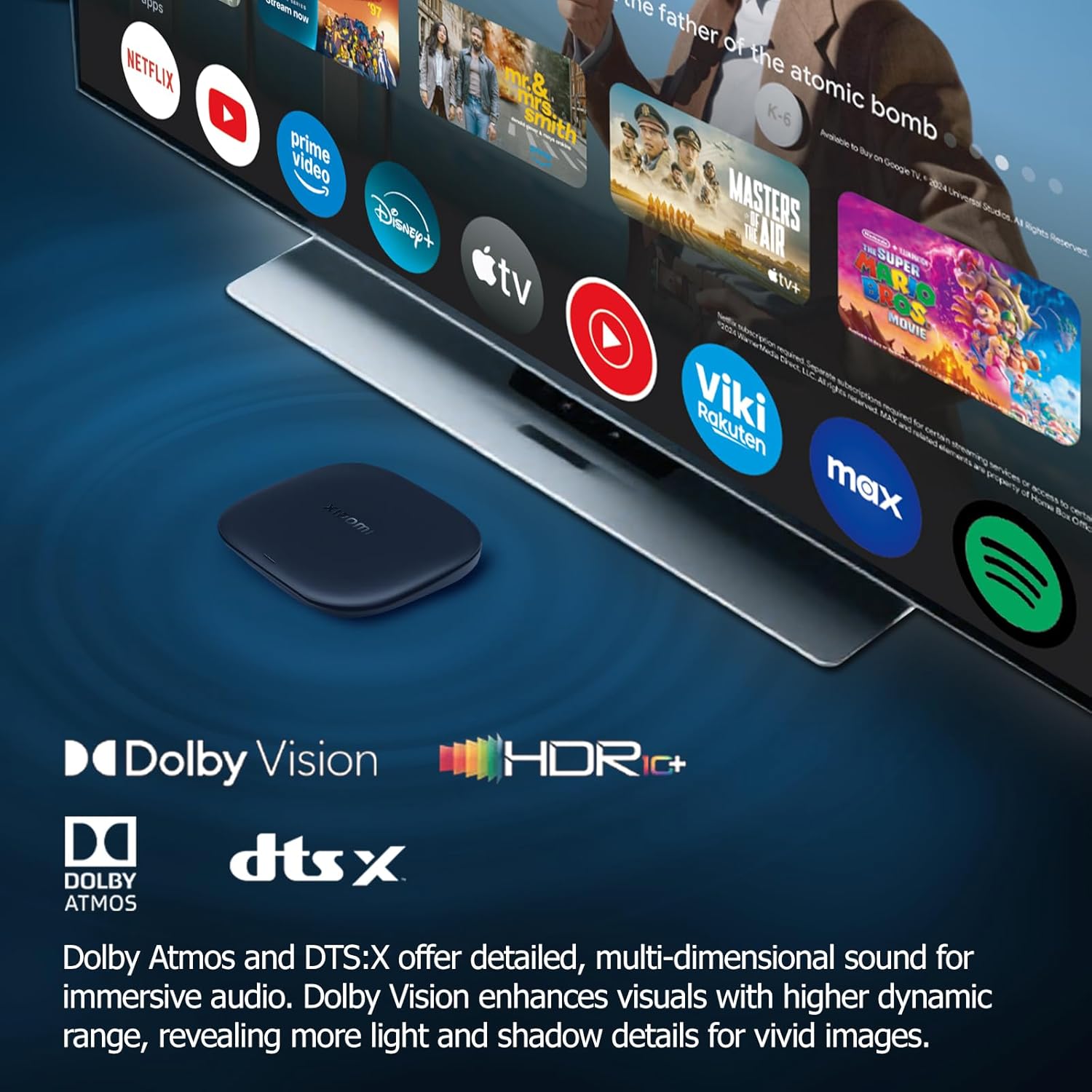 XIAOMI MI TV BOX S 3RD CON GOOGLE TV 4K VERSION GLOBAL - 3