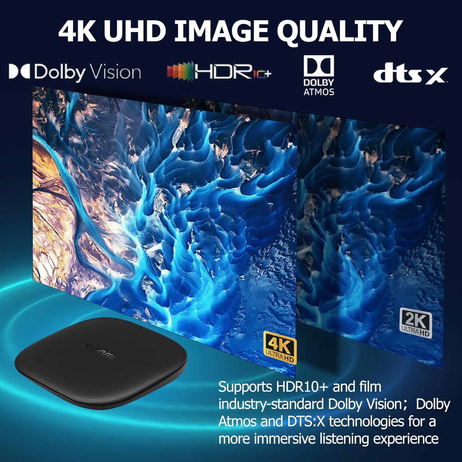 XIAOMI MI TV BOX S 3RD CON GOOGLE TV 4K VERSION GLOBAL - 4