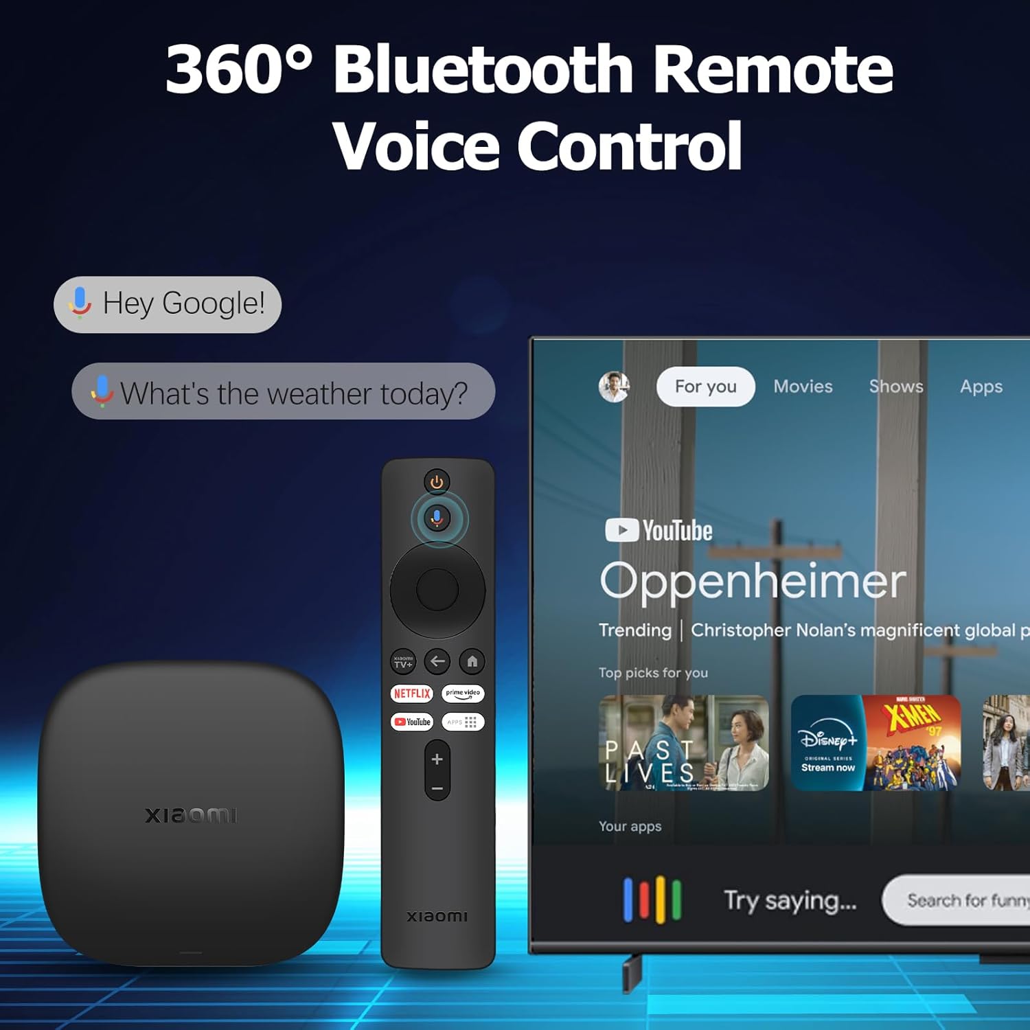 XIAOMI MI TV BOX S 3RD CON GOOGLE TV 4K VERSION GLOBAL - 5