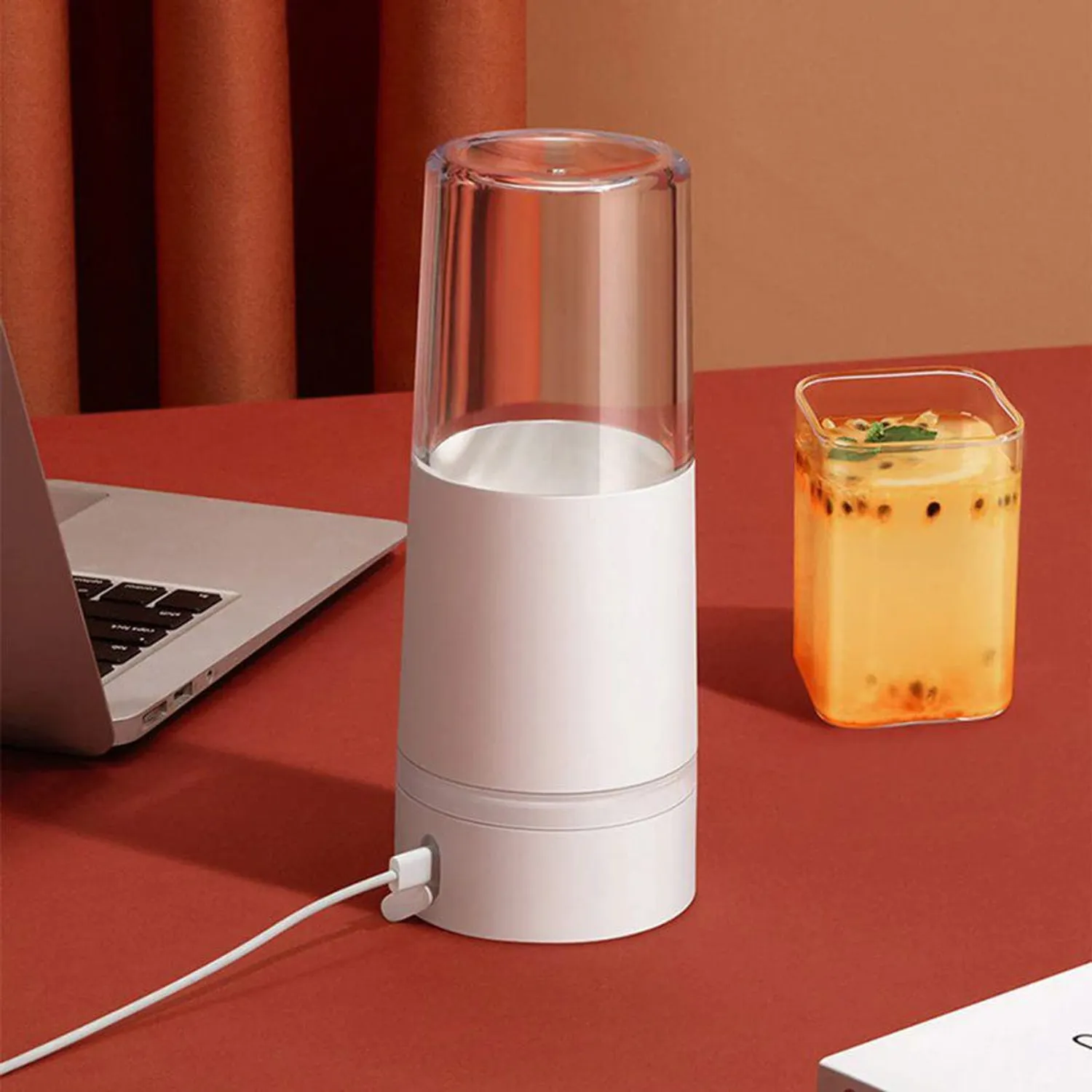 XIAOMI MINI LICUADORA PORTATIL RECARGABLE PUERTO TIPO C - 2