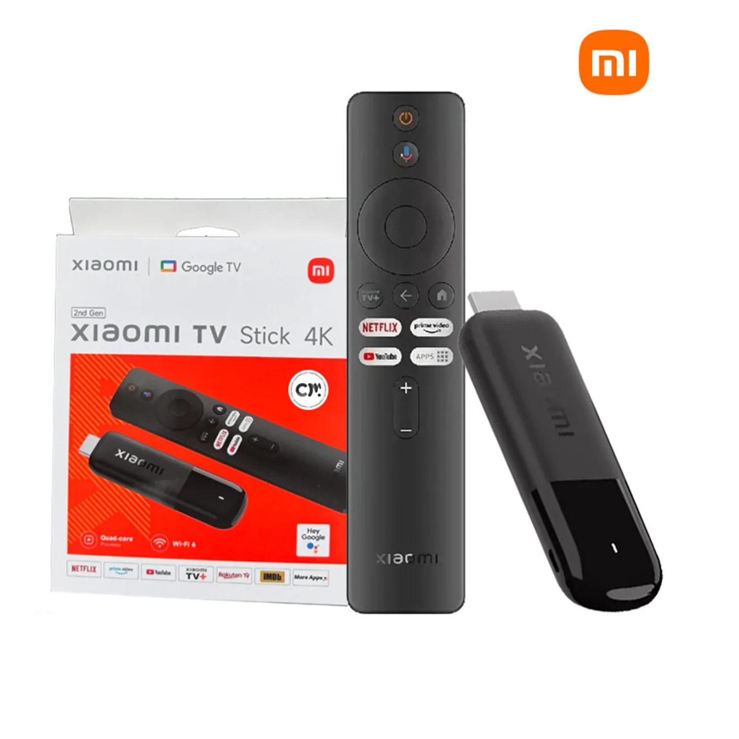 TV STICK XIAOMI 4K 2ND GEN WIFI 6 2GB RAM /8GB ROM - 1