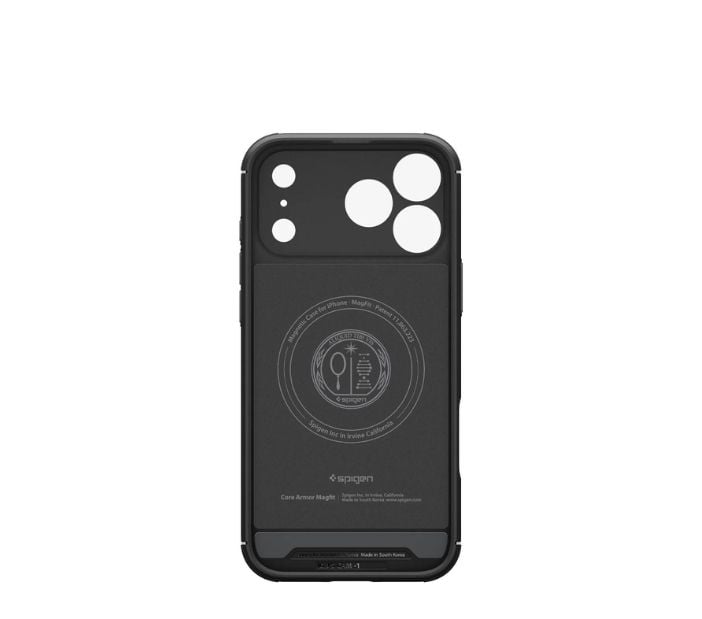 FUNDA SPIGEN CORE ARMOR MAGFIT IPHONE 17 PRO MAX- NEGRO MATE - 3