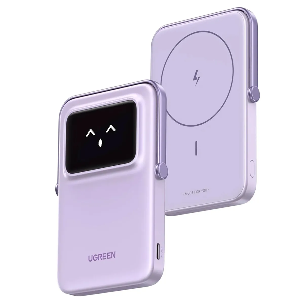 POWER BANK UGREEN PB572 PORTÁTIL USB-C 10000MAH LILA - 1