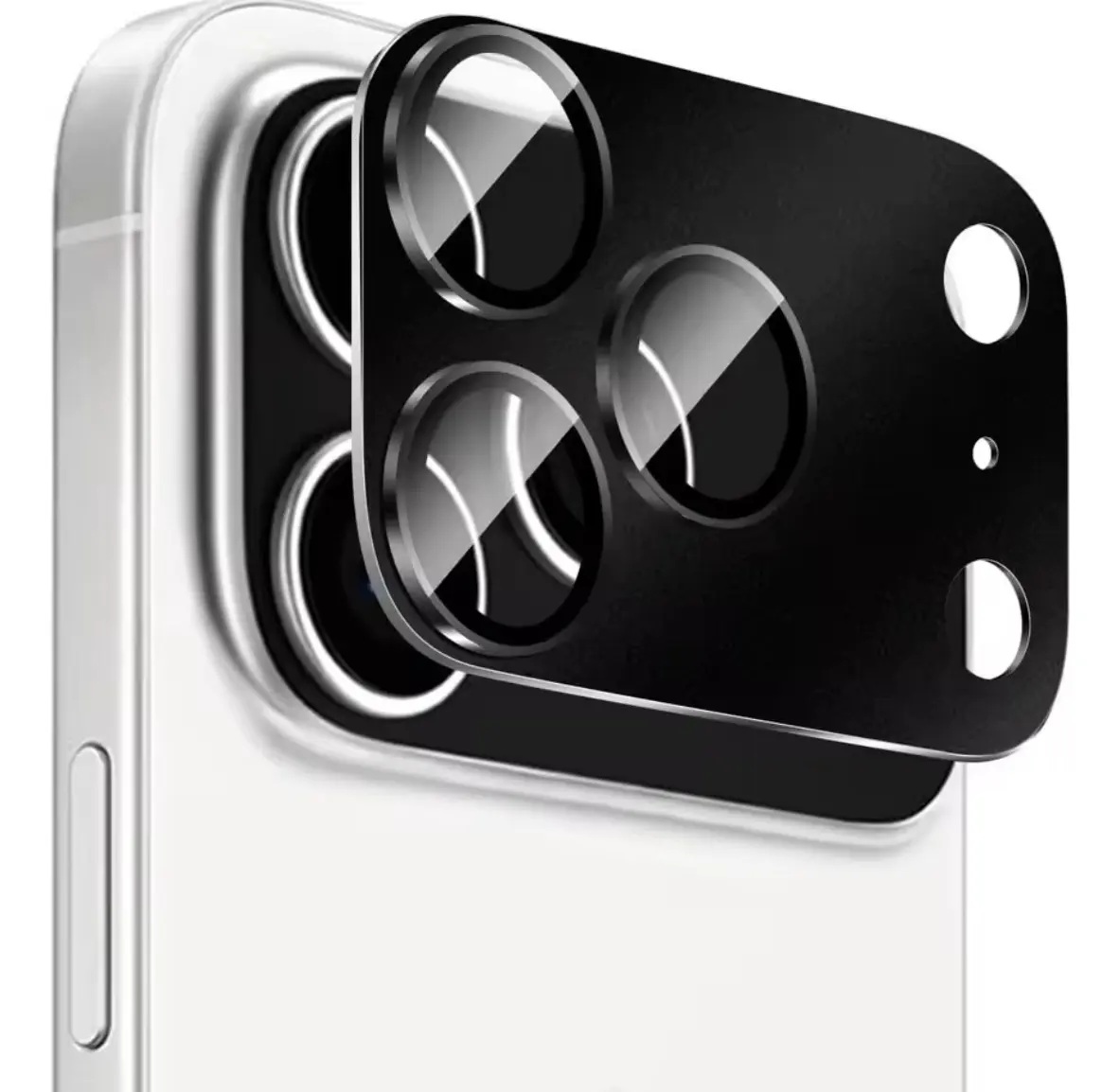 MICAS DE CÁMARA PARA IPHONE 17 PRO-NEGRO - 2
