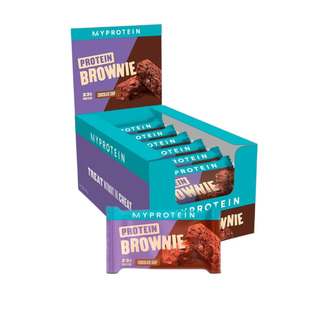 PROTEIN BROWNIE CHOCOLATE 12 UND MYPROTEIN - 1