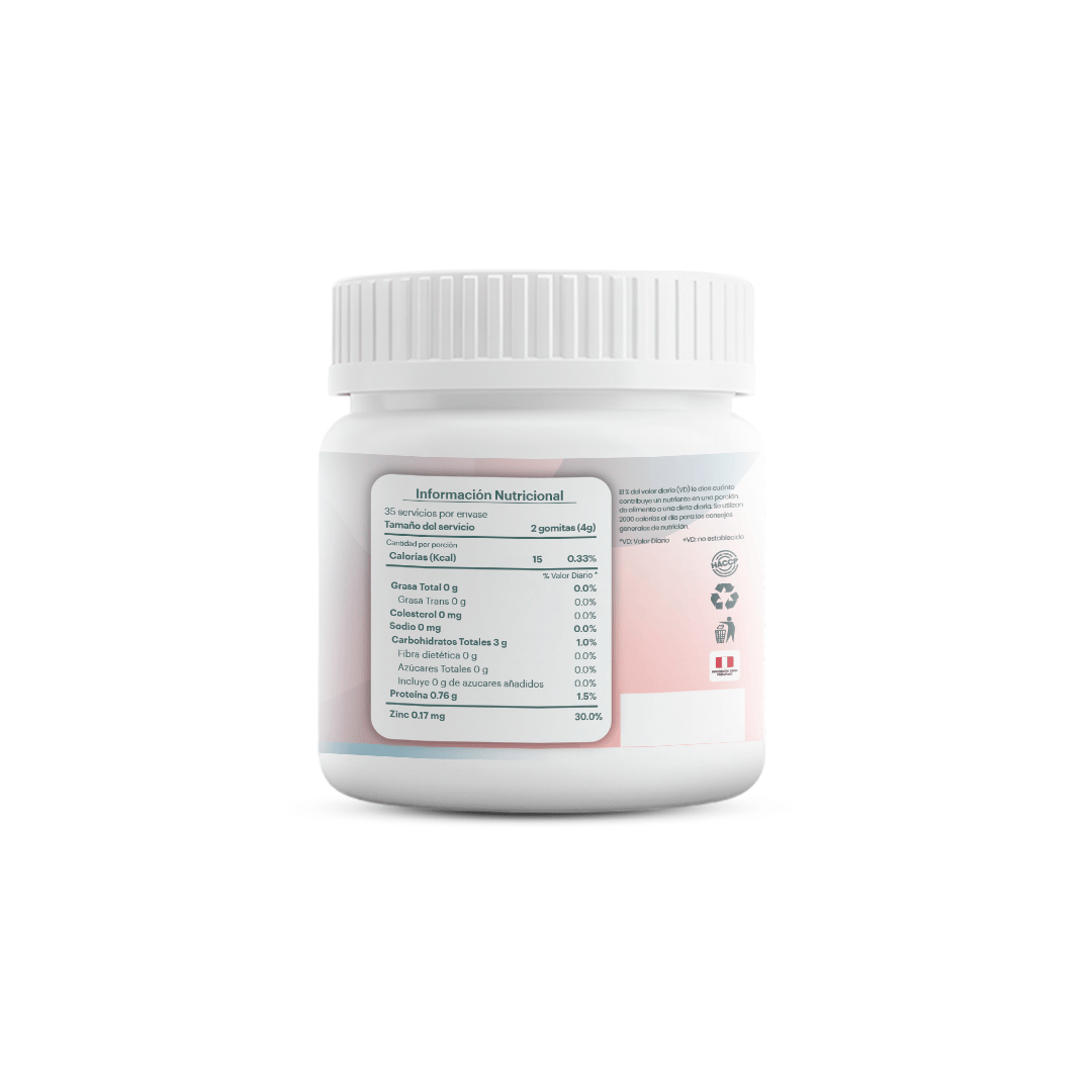 GOMITAS ZINC NIÑOS 70 VITAMINAS TMX WELLNESS - 3