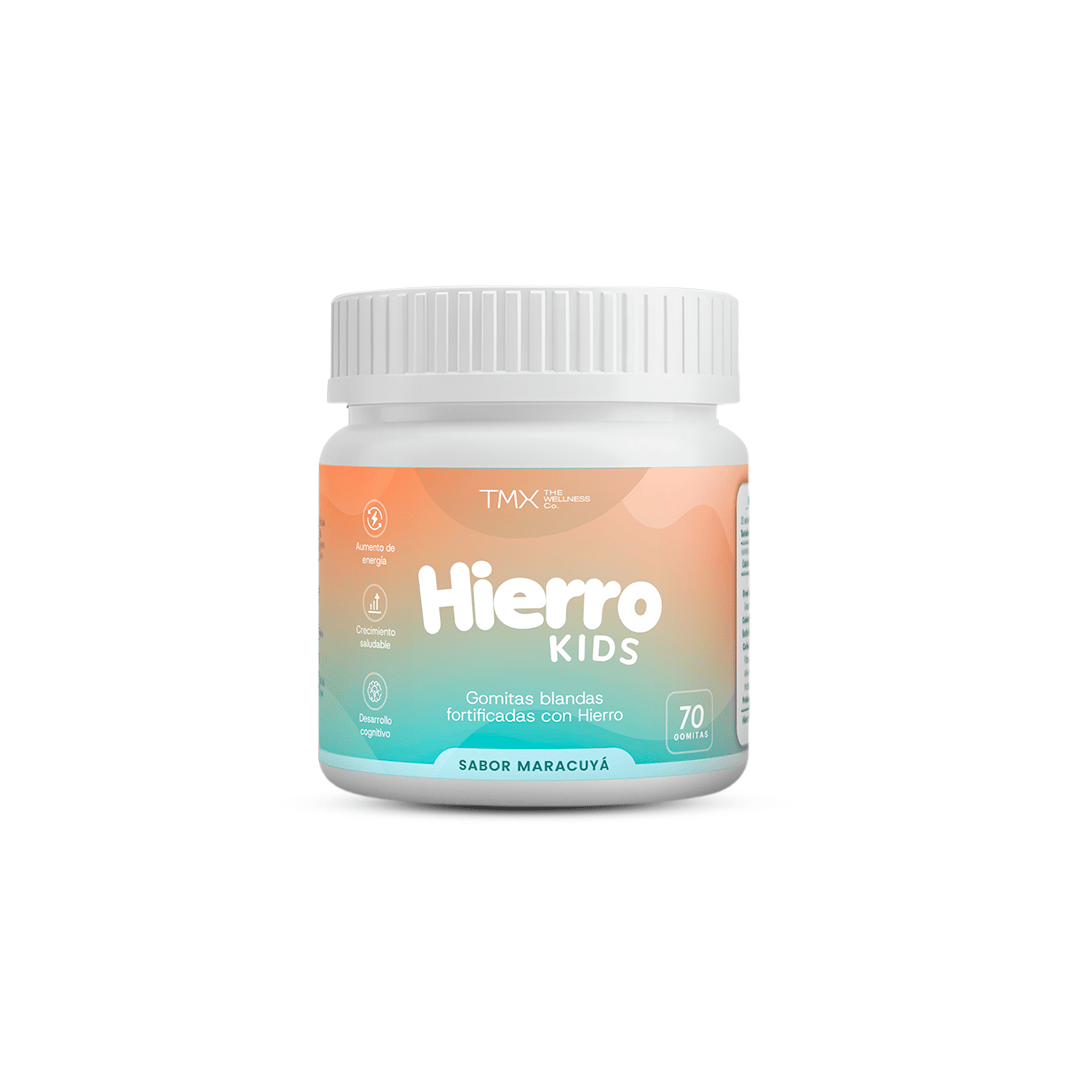 GOMITAS HIERRO NIÑOS 70 VITAMINAS TMX WELLNESS - 1