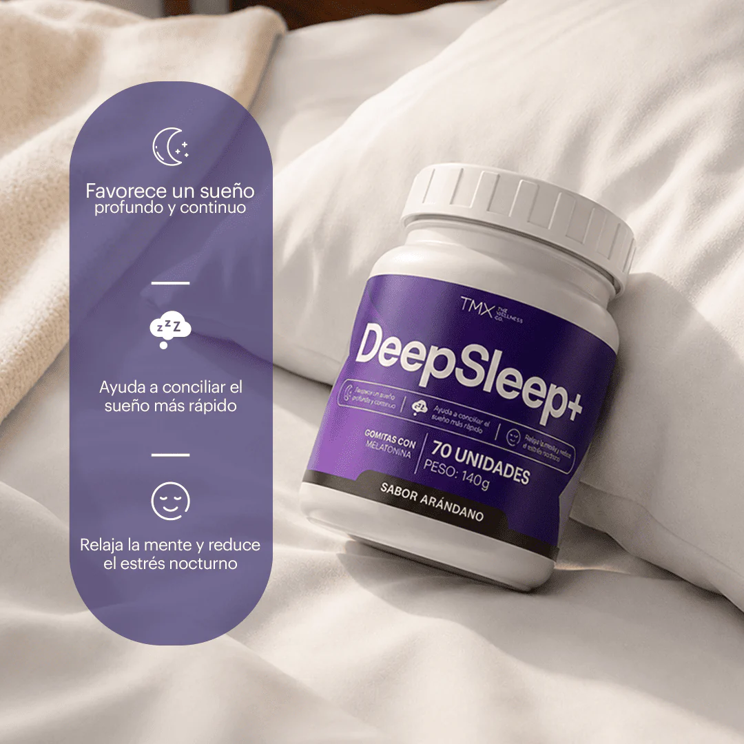 GOMITAS DEEPSLEEP+ ARANDANO 70 SERVICIOS TMX WELLNESS - 5
