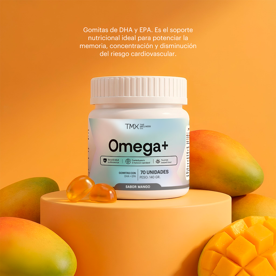 GOMITAS OMEGA+ MANGO 70 SERVICIOS TMX WELLNESS - 5
