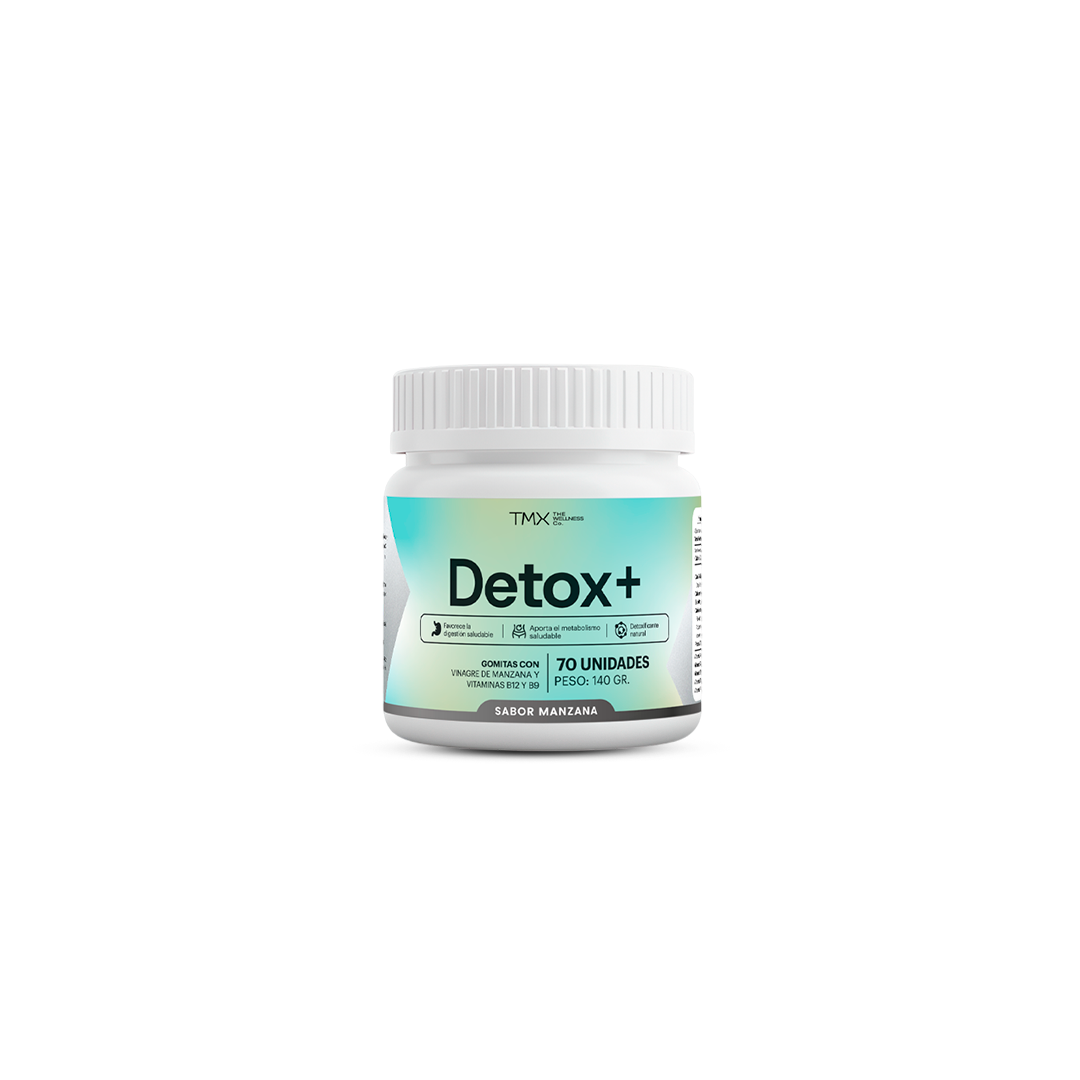 GOMITAS DETOX+ MANZANA 70 SERVICIOS TMX WELLNESS - 1