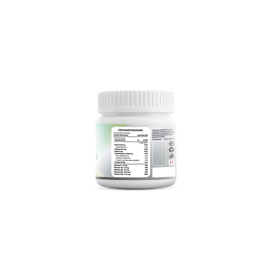 GOMITAS DETOX+ MANZANA 70 SERVICIOS TMX WELLNESS - 2