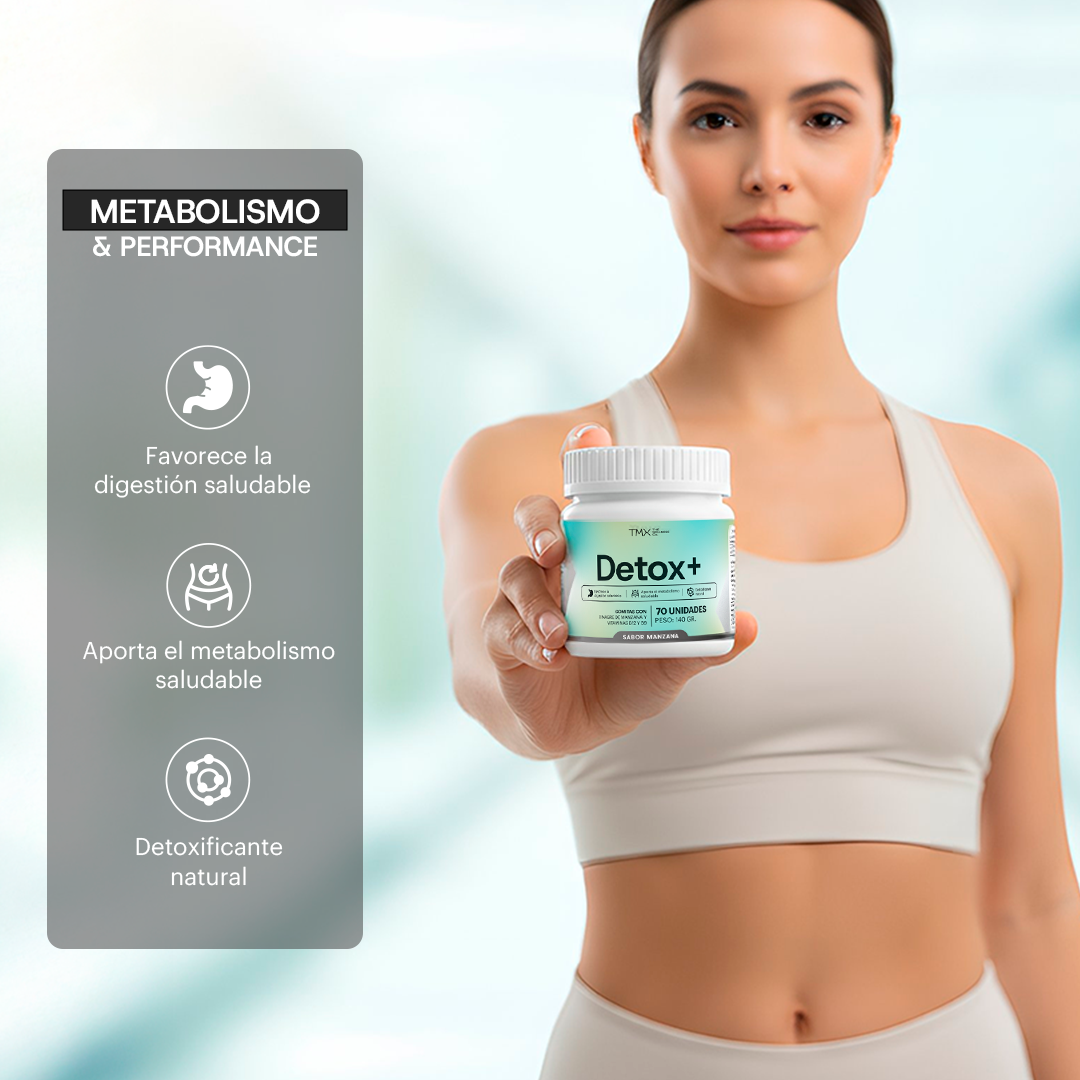 GOMITAS DETOX+ MANZANA 70 SERVICIOS TMX WELLNESS - 5