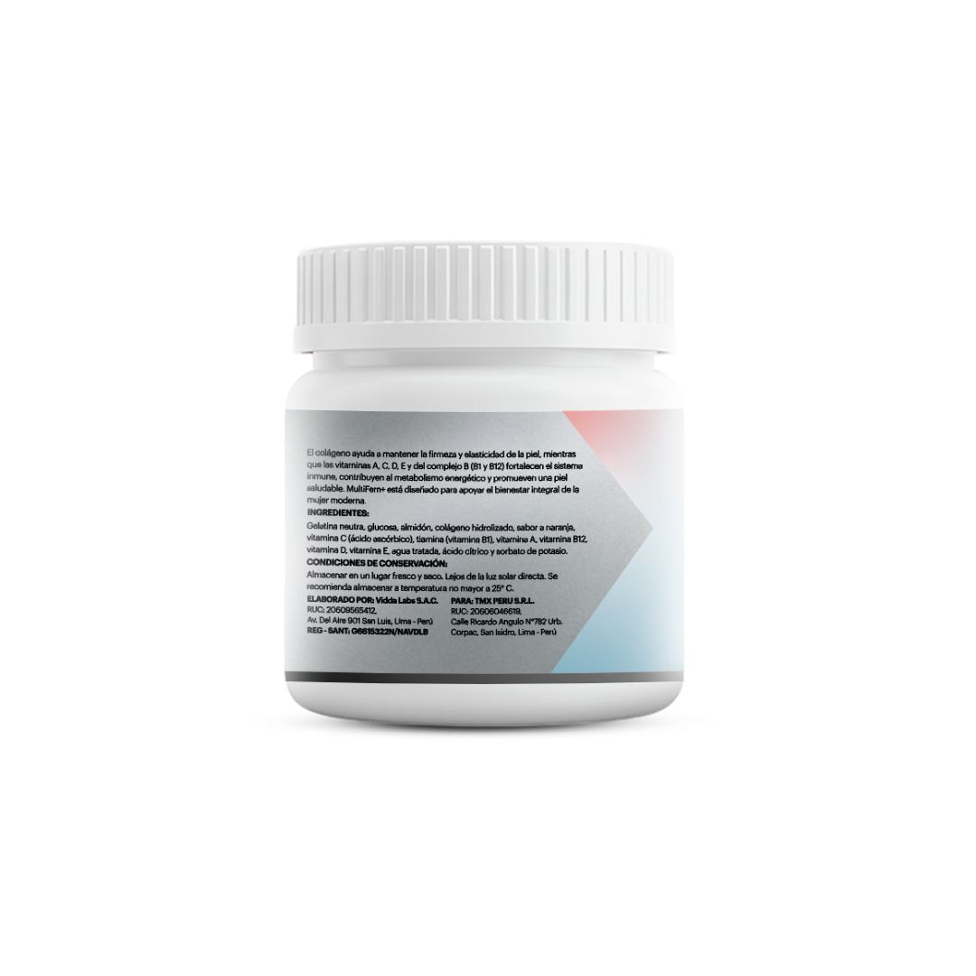 GOMITAS MULTIFEM+ NARANJA 70 SERVICIOS TMX WELLNESS - 2